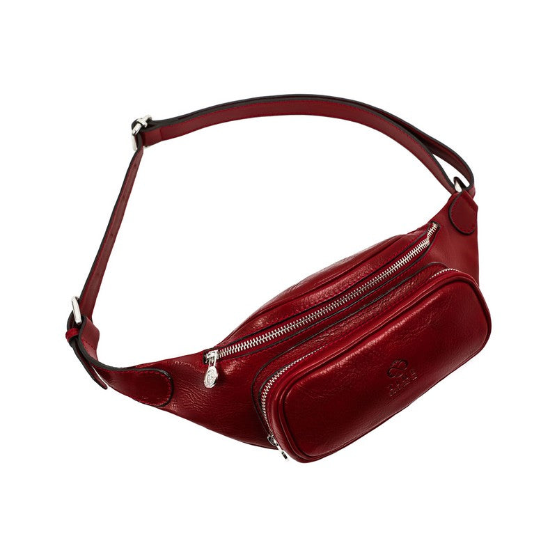 Leather Sling Bag Belly Bag - Independent People Accessories Time Resistance   