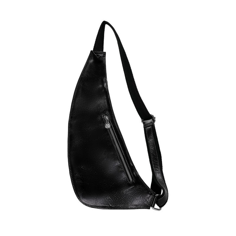 Leather Sling Bag Crossbody Bag - The Monk