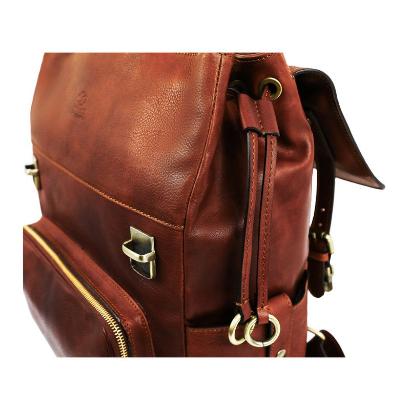 Leather Backpack - The Good Earth