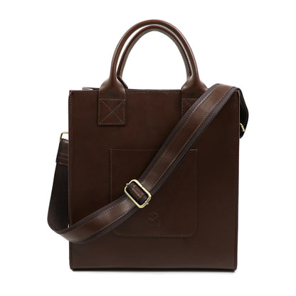 Leather Tote Bag - The Republic For Women Time Resistance   