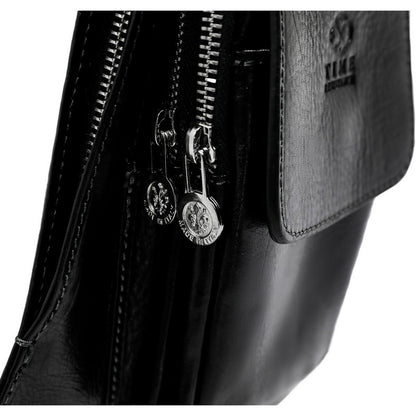 Leather Sling Bag Crossbody Bag - The Monk  Time Resistance   