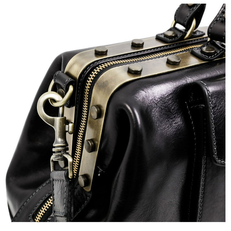 Leather Doctor Bag, Medical Bag, Leather Handbag - Doctor Faustus