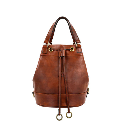 Leather Tote Bag - Light In August