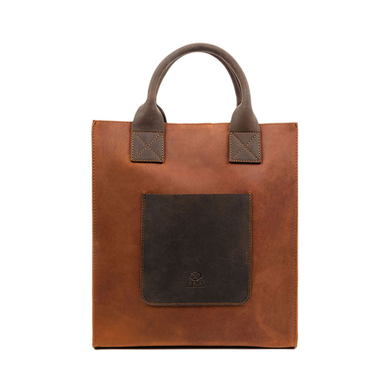 Leather Tote Bag - The Republic