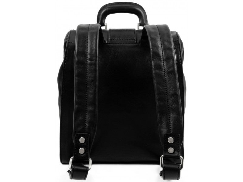 Leather Backpack - A Brief Story of Time Backpack Time Resistance   