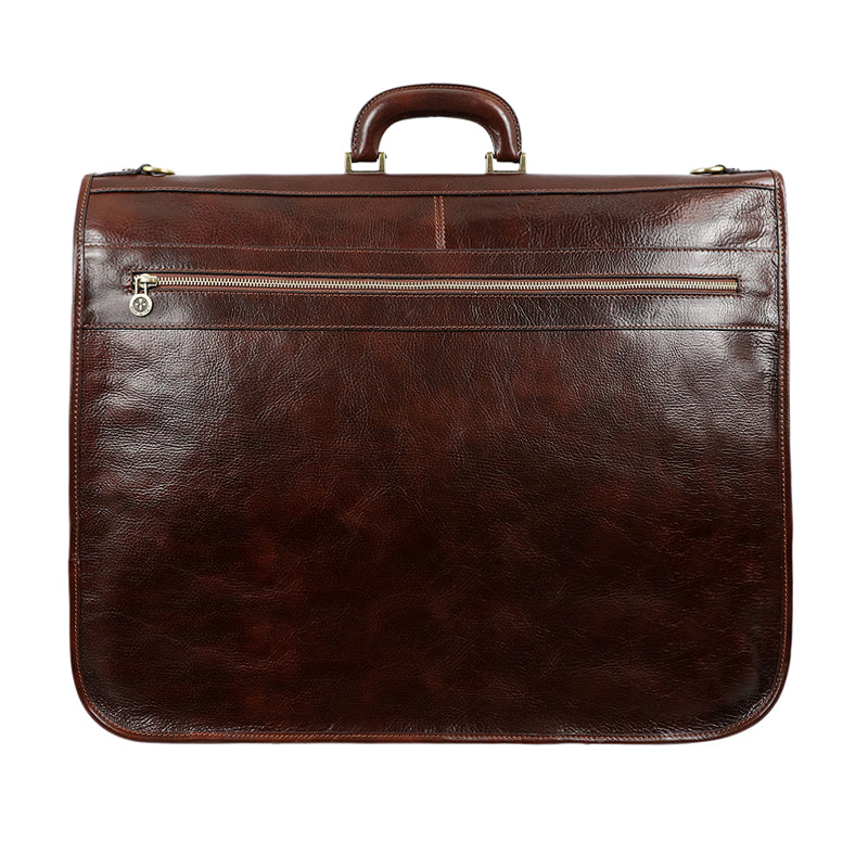 Leather Garment Bag - Great Expectations Duffel Bag Time Resistance   