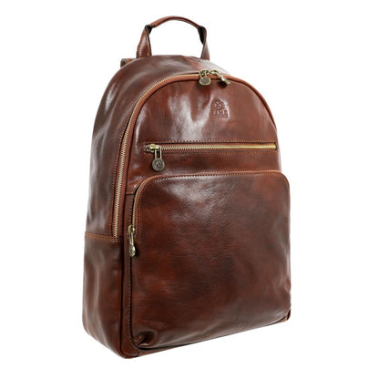 Leather Backpack - I, Claudius Backpack Time Resistance   