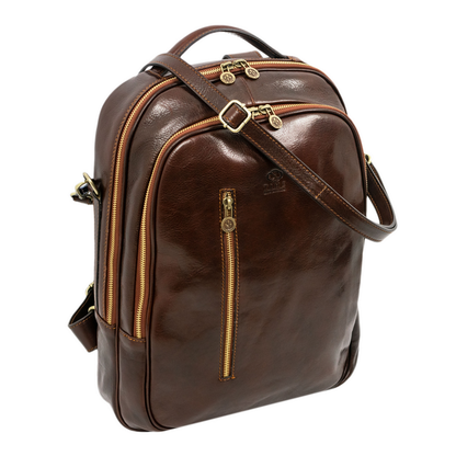 Leather Backpack - The Overstory Backpack Time Resistance   