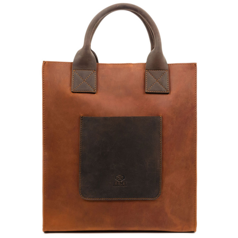 leather tote bag women