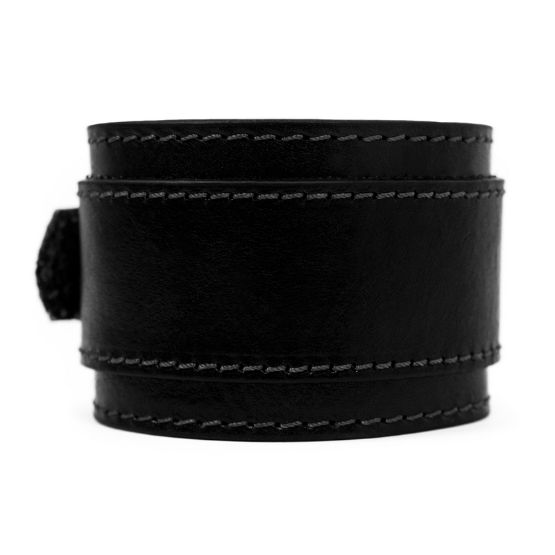 Double Strap Leather Bracelet for Men - The Moviegoer Accessories Time Resistance   