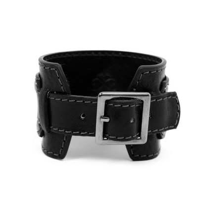 Double Strap Leather Bracelet for Men - The Moviegoer Accessories Time Resistance   