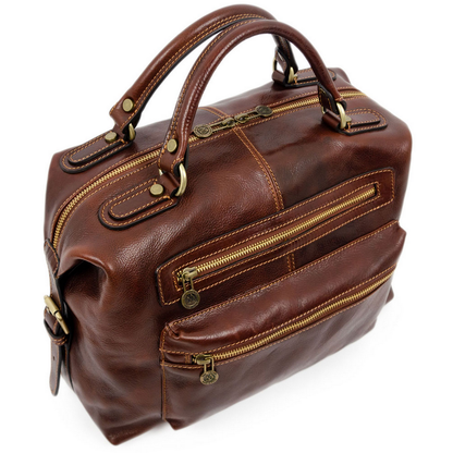 Brown Leather Bag - East of Eden