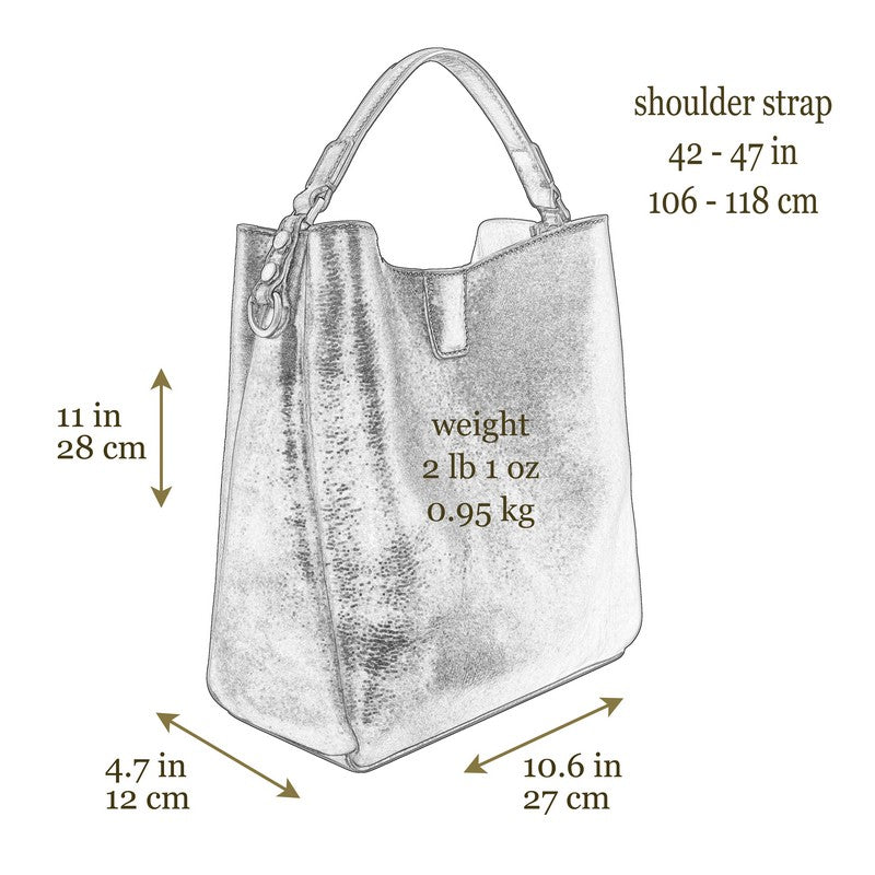 Brown Leather Tote Bag for Women,  Shoulder Bag - Alice in Wonderland For Women Time Resistance   