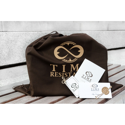 Small Leather Messenger Bag - On The Road Messenger Bag Time Resistance   